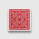 Warli Painting Painting 1 : 1 Square Premium Wall Art Canvas by MeriDeewar