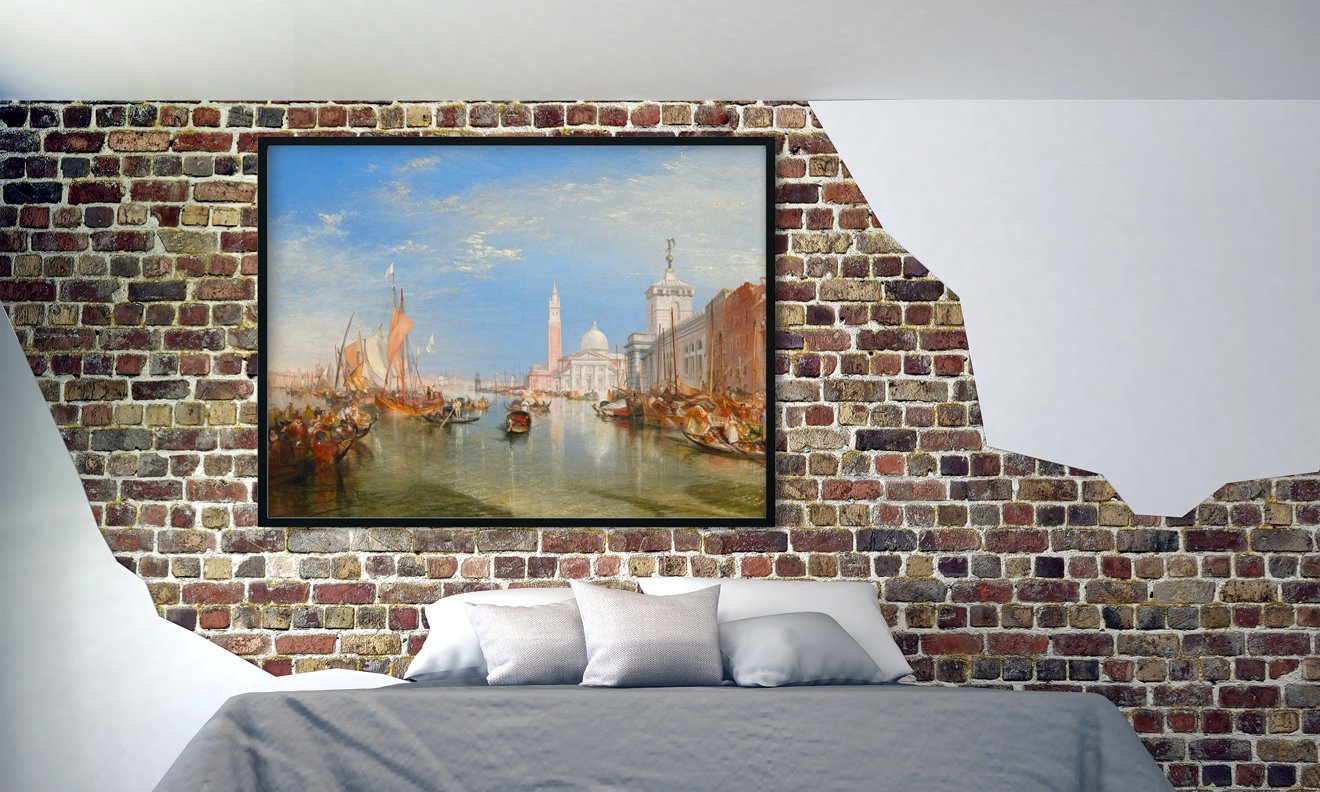 Washington Painting - Meri Deewar 4 : 3 Horizontal Premium Wall Art Canvas by MeriDeewar