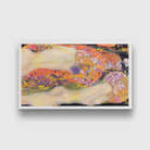 Water Serpents panting 2 : 1 Horizontal Premium Wall Art Canvas by MeriDeewar