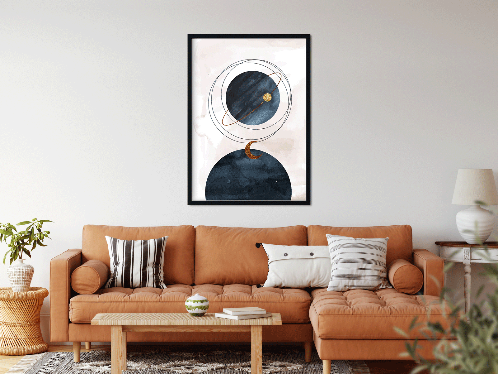 Watercolor Hand painted abstract Painting 3 : 4.2 Vertical Premium Wall Art Canvas by MeriDeewar