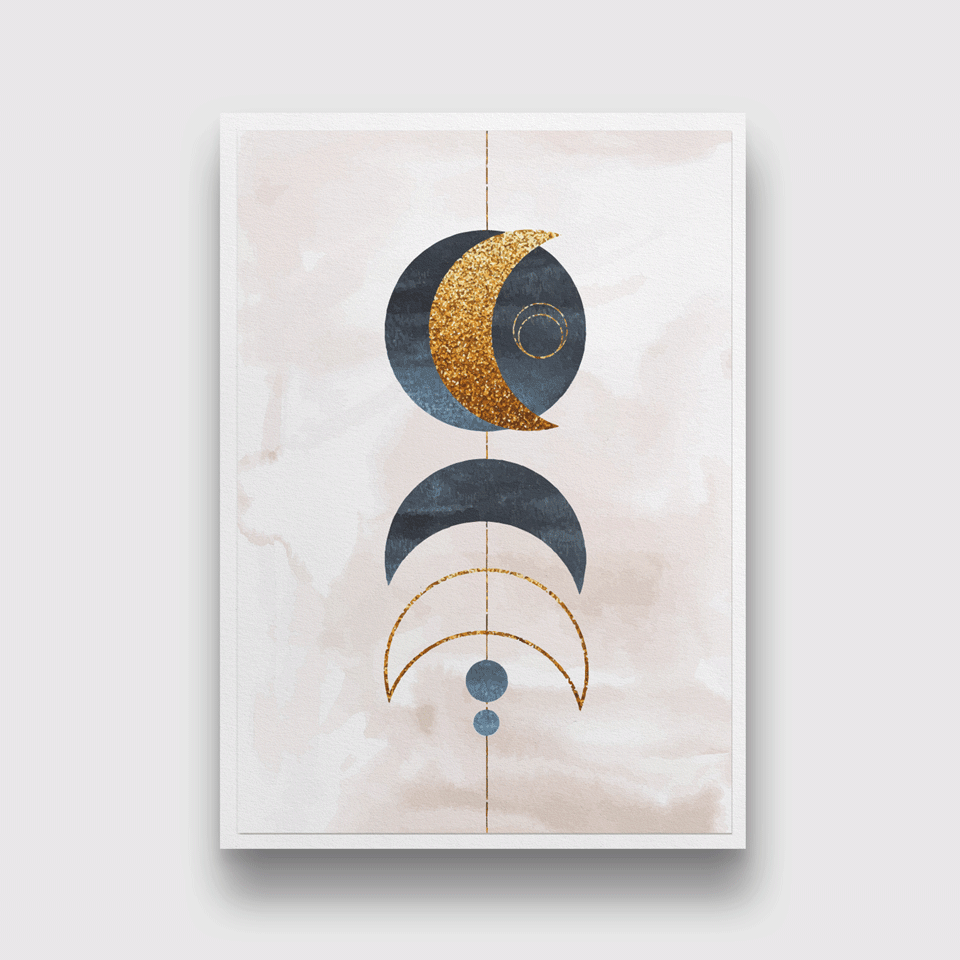 Watercolor Hand painted Painting 3 : 4.2 Vertical Premium Wall Art Canvas by MeriDeewar