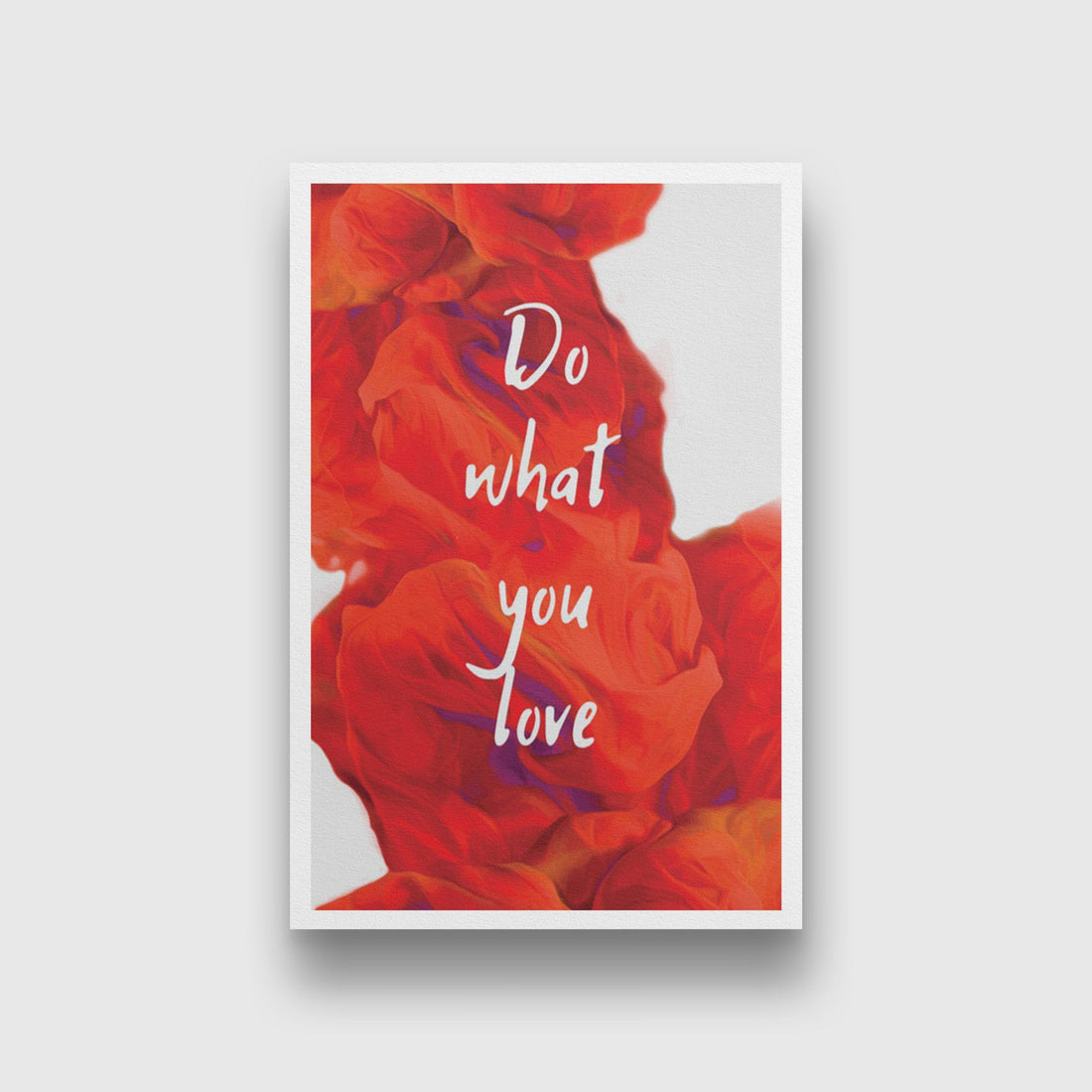 what you love Art Painting - Meri Deewar 2 : 3 Vertical Premium Wall Art Canvas by MeriDeewar