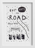 When you're missing home Art Painting - Meri Deewar 2 : 3 Vertical Premium Wall Art Canvas by MeriDeewar