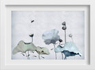 White Lotus Painting - Meri Deewar 3 : 2 Horizontal Premium Wall Art Canvas by MeriDeewar