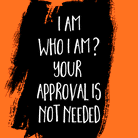 Who i am Poster- Meri Deewar Poster A3 / Poster Premium Wall Art Canvas by MeriDeewar