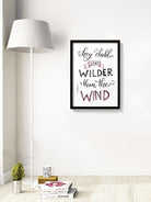 Wilder than the wind Painting - Meri Deewar 2 : 3 Vertical Premium Wall Art Canvas by MeriDeewar
