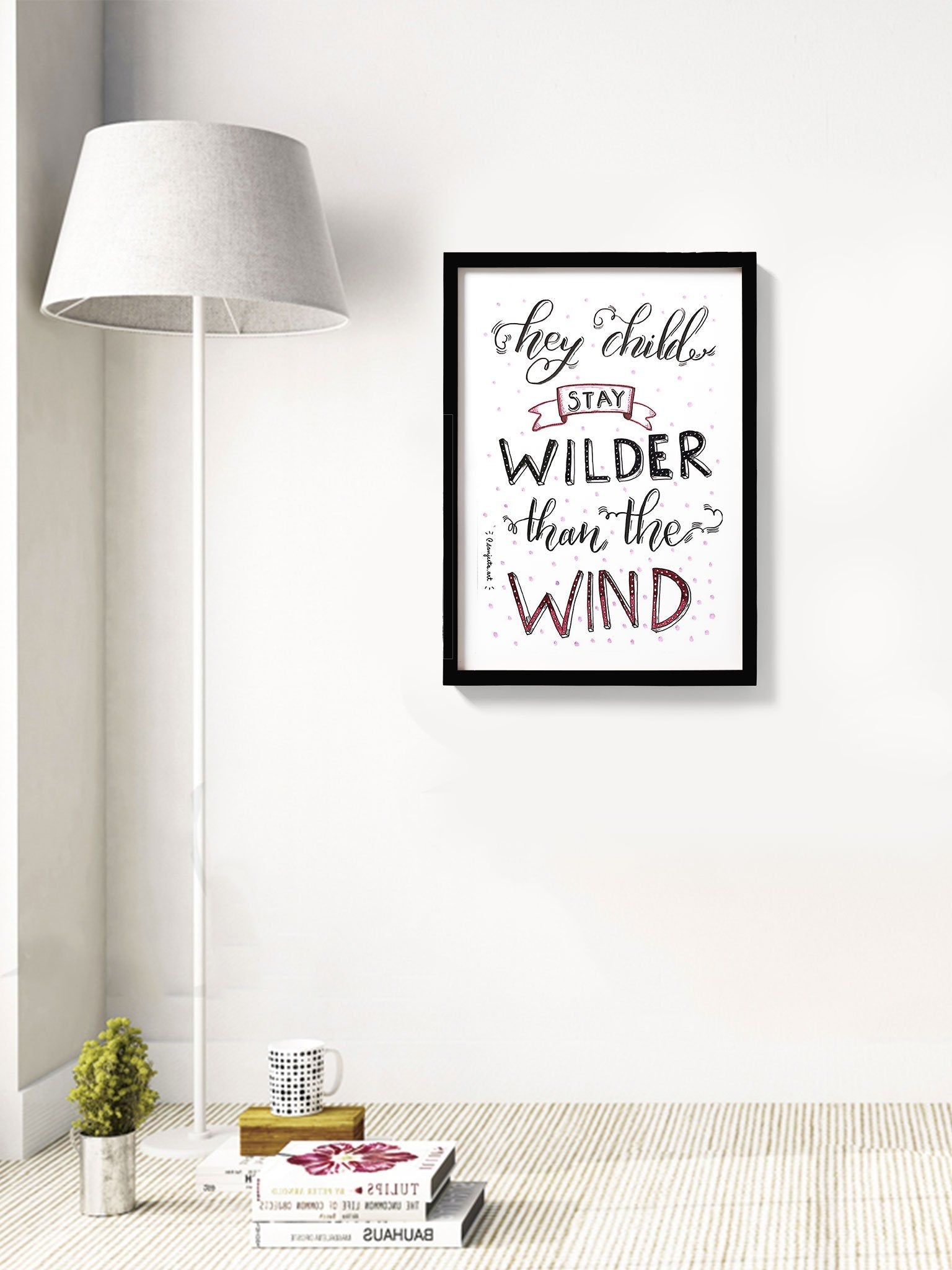 Wilder than the wind Painting - Meri Deewar 2 : 3 Vertical Premium Wall Art Canvas by MeriDeewar