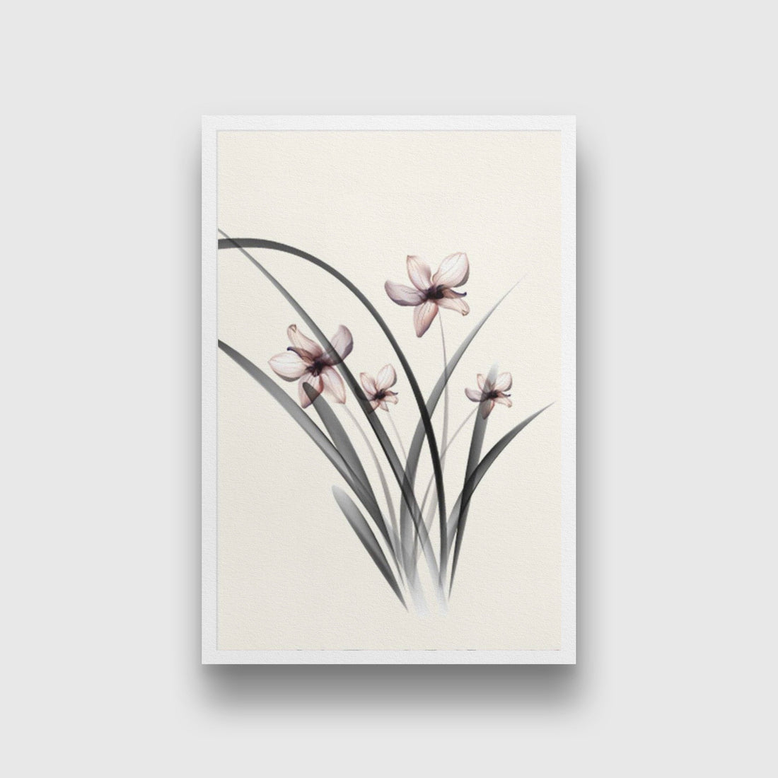Wildflower 2 Painting - Meri Deewar 2 : 3 Vertical Premium Wall Art Canvas by MeriDeewar