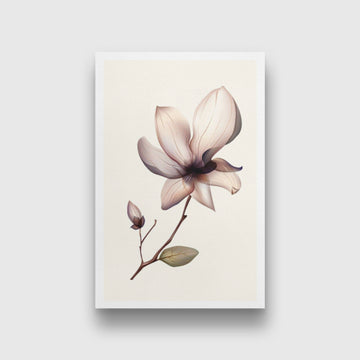 Wildflower Painting - Meri Deewar 2 : 3 Vertical Premium Wall Art Canvas by MeriDeewar
