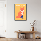 Wildlife art print Painting 3 : 4.2 Vertical Premium Wall Art Canvas by MeriDeewar