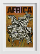 Wildlife Vintage Art Painting - Meri Deewar 2 : 3 Vertical Premium Wall Art Canvas by MeriDeewar