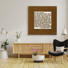 Winter Reijer Stolk Painting - Meri Deewar 1 : 1 Square Premium Wall Art Canvas by MeriDeewar
