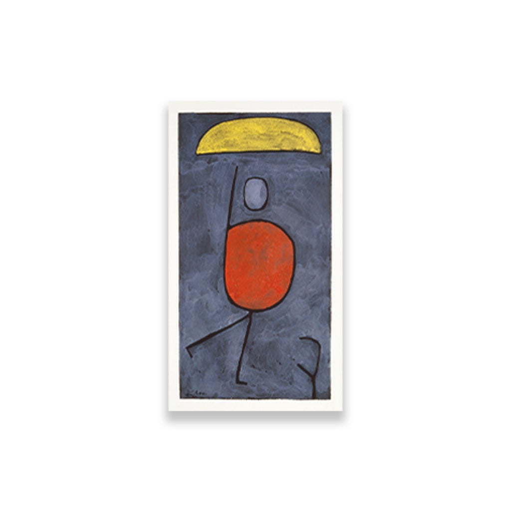 With umbrella painting - Meri Deewar 1 : 2 Vertical Premium Wall Art Canvas by MeriDeewar