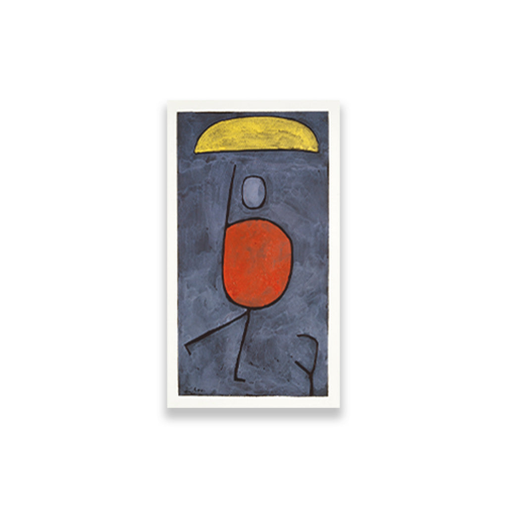 With umbrella painting - Meri Deewar 1 : 2 Vertical Premium Wall Art Canvas by MeriDeewar