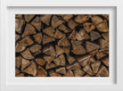 Wooden logs Painting - Meri Deewar 3 : 2 Horizontal Premium Wall Art Canvas by MeriDeewar