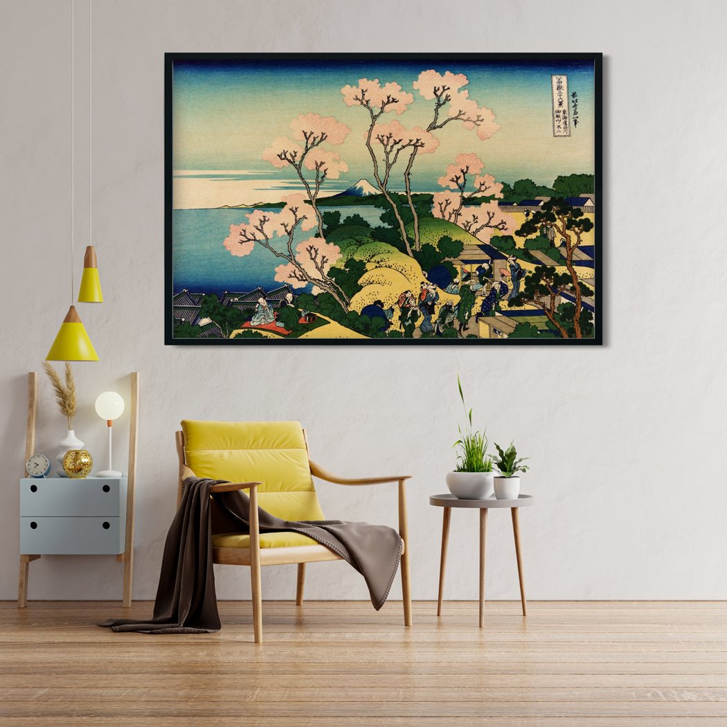 Yama Hill Shinagawa Painting - Meri Deewar 3 : 2 Horizontal Premium Wall Art Canvas by MeriDeewar