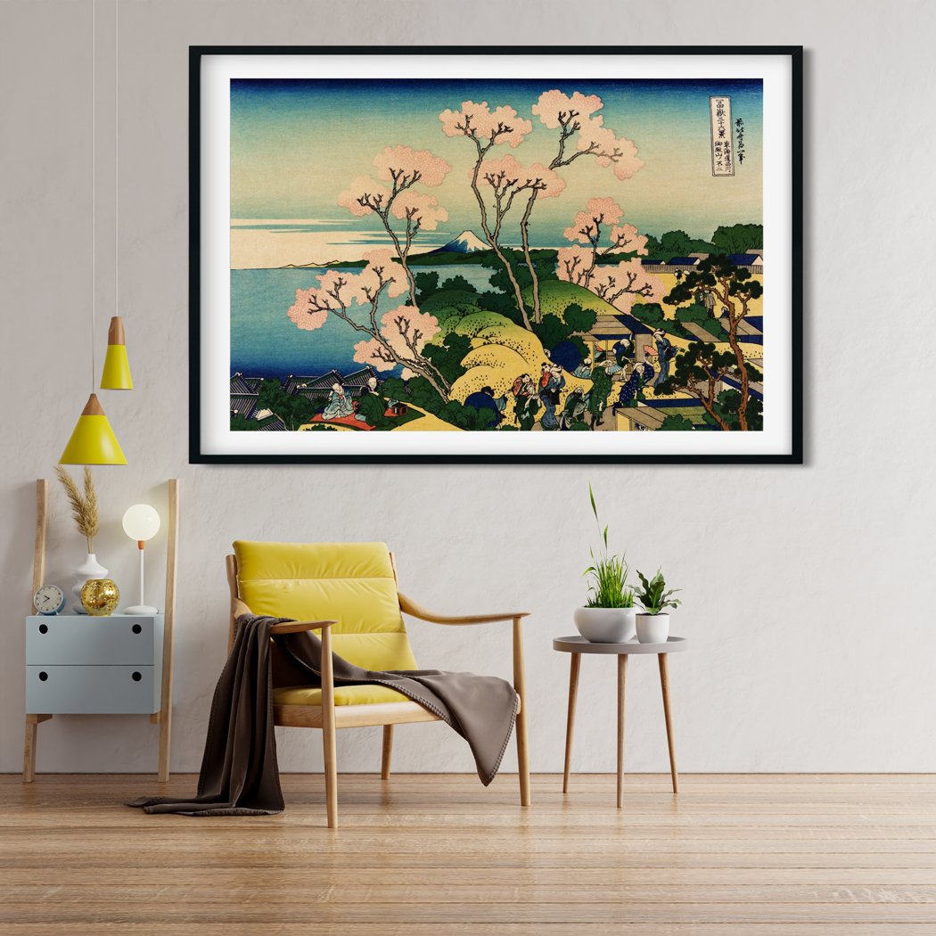 Yama Hill Shinagawa Painting - Meri Deewar 3 : 2 Horizontal Premium Wall Art Canvas by MeriDeewar