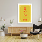 Yellow Flag  painting 2 : 3 Vertical Premium Wall Art Canvas by MeriDeewar