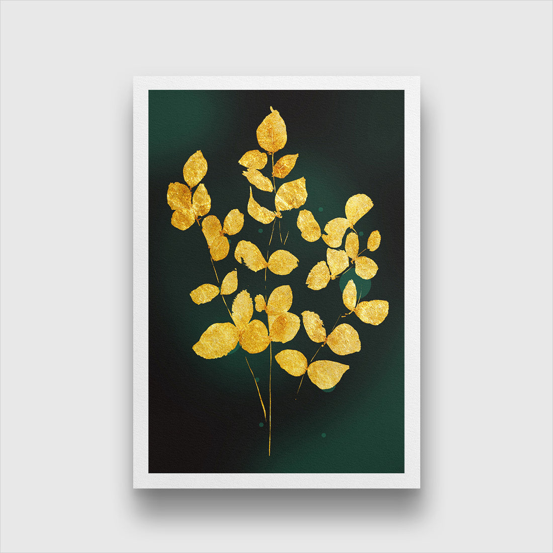 Yellow leaves Painting 2 : 3 Vertical Premium Wall Art Canvas by MeriDeewar