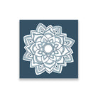 yoga chakra painting 1 : 1 Square Premium Wall Art Canvas by MeriDeewar