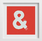 You and Me Art 1 : 1 Square Premium Wall Art Canvas by MeriDeewar