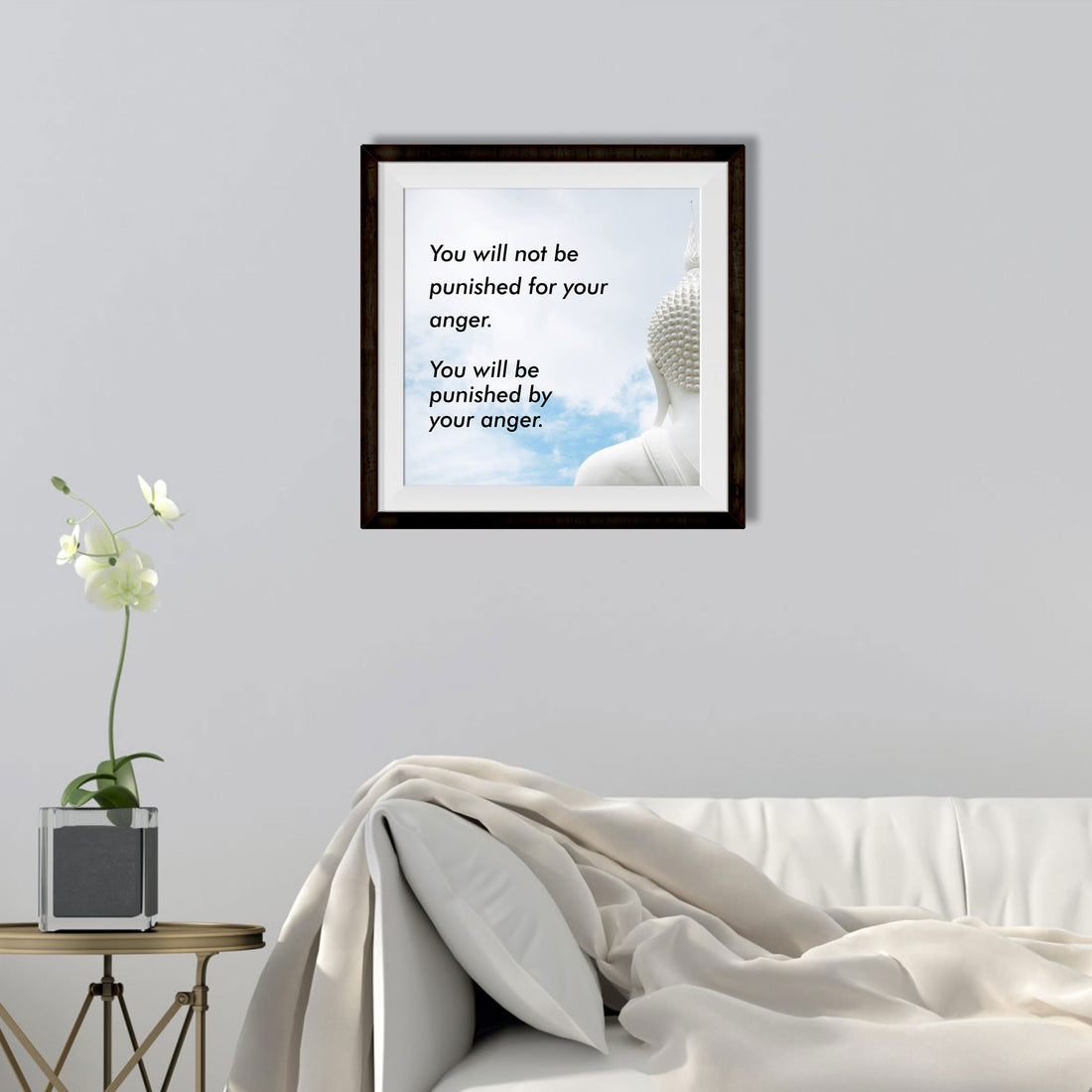 You will be punished _ Poster- Meri Deewar Poster A3 / Poster Premium Wall Art Canvas by MeriDeewar