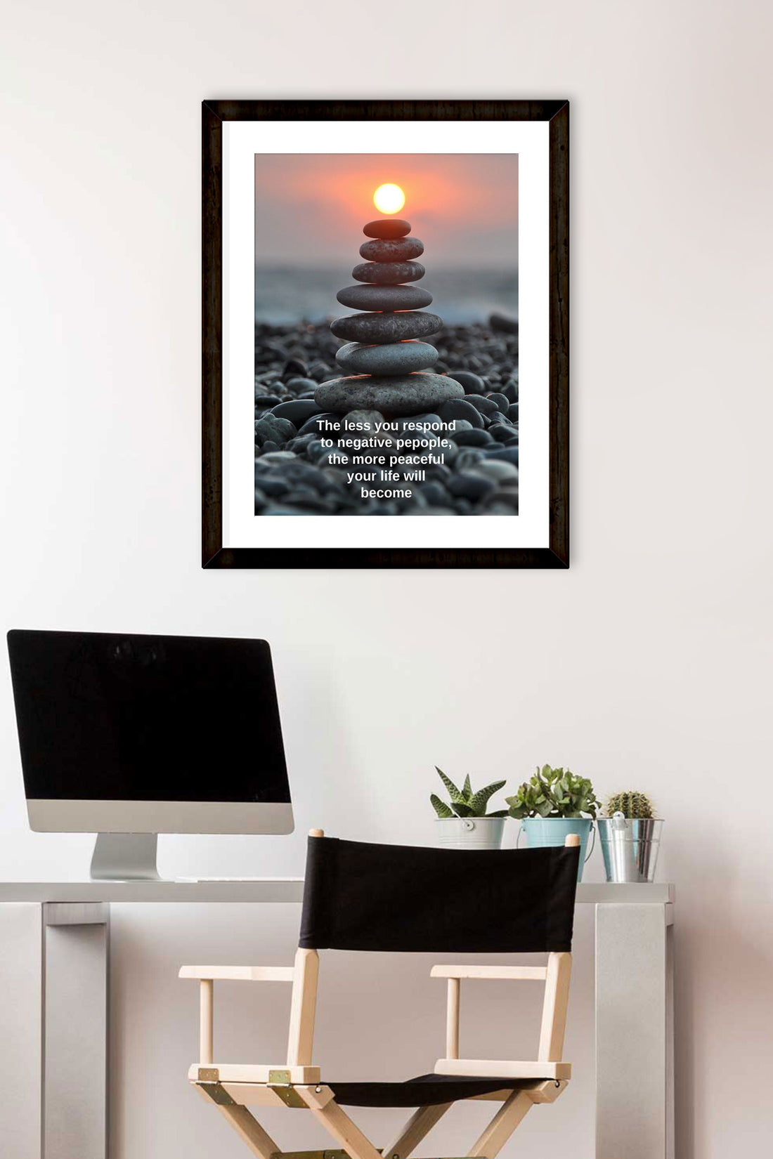 Your life will become _ poster- Meri Deewar Poster A3 / Poster Premium Wall Art Canvas by MeriDeewar