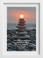 Your life will become Art 2 : 3 Vertical Premium Wall Art Canvas by MeriDeewar